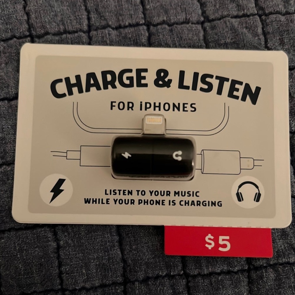 Kikkerland Charge & Listen for IPhones